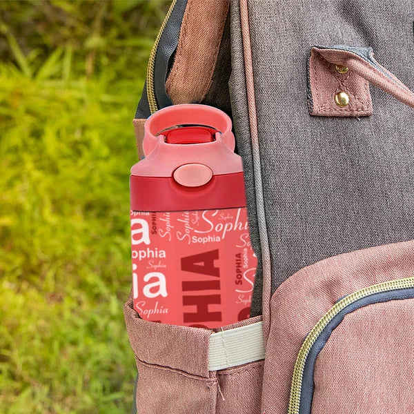 Kid - Công Việc Trong Mơ Tôi Là Loại Thông Minh Dũng Cảm Tự Tin - Bình Nước Cá Tính Cho Trẻ Em (HL)