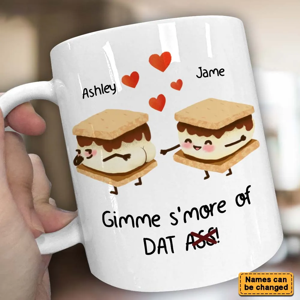 Personalized Couple Gift Funny Love SMORE S'MORE Pun Mug