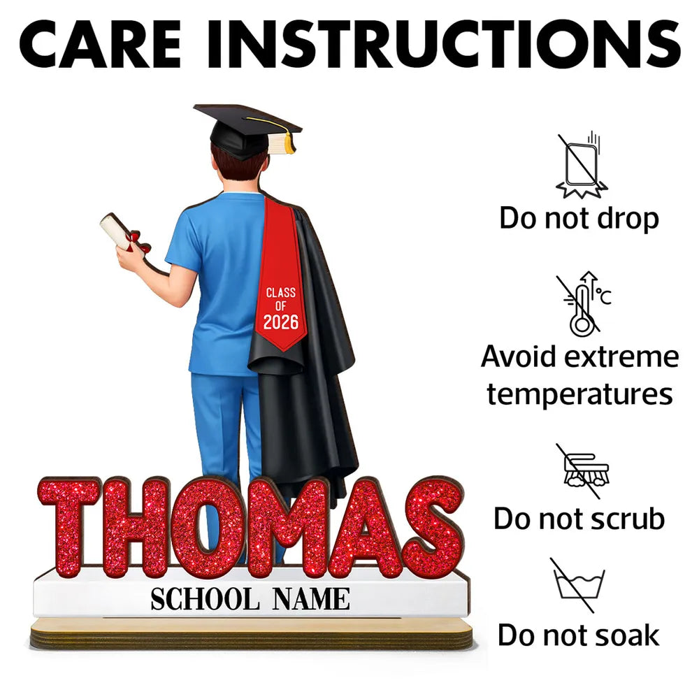 Người Yêu Sách - Book Worm - Tấm Gỗ Đứng Cá Tính