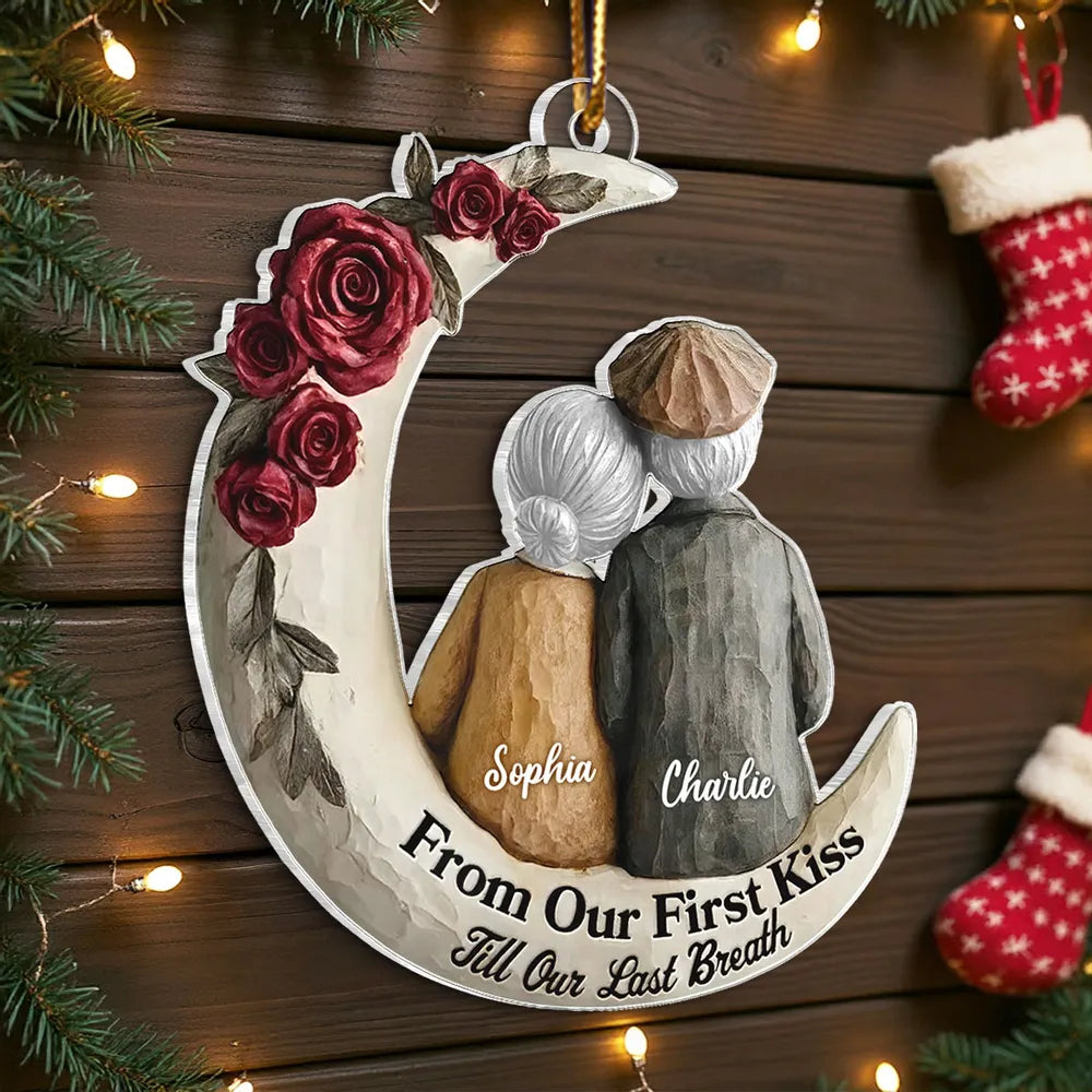 Gia Đình - Hồng Y Mẹ Bố Bà Ông Nội Hồng Y Vòng Tròn Trang Trí