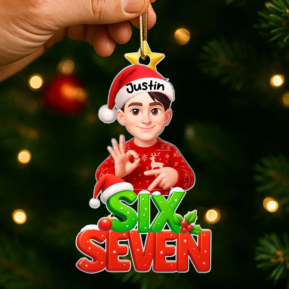 Gia Đình - Hồng Y Mẹ Bố Bà Ông Nội Hồng Y Vòng Tròn Trang Trí