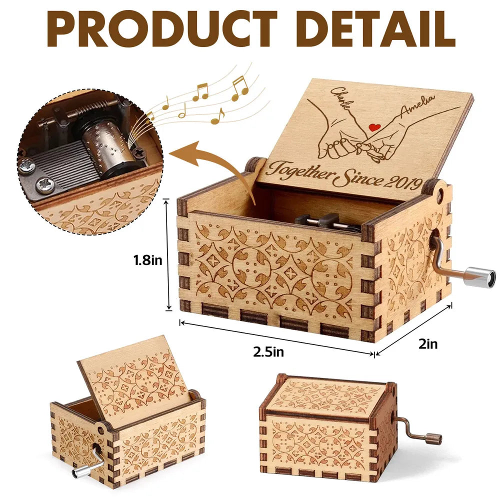 Gia Đình - Anh Cần Nói Anh Yêu Em - Hộp Nhạc Quay Tay Cá Tính Cho Cặp Đôi(NV)