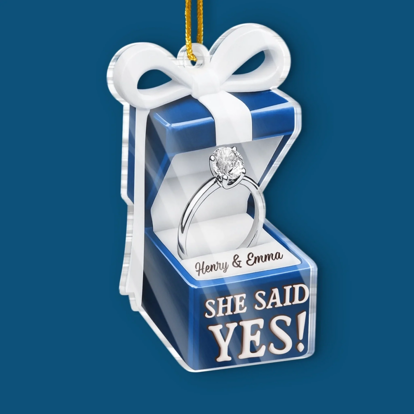 We’re Getting Married - Personalized Acrylic Ornament