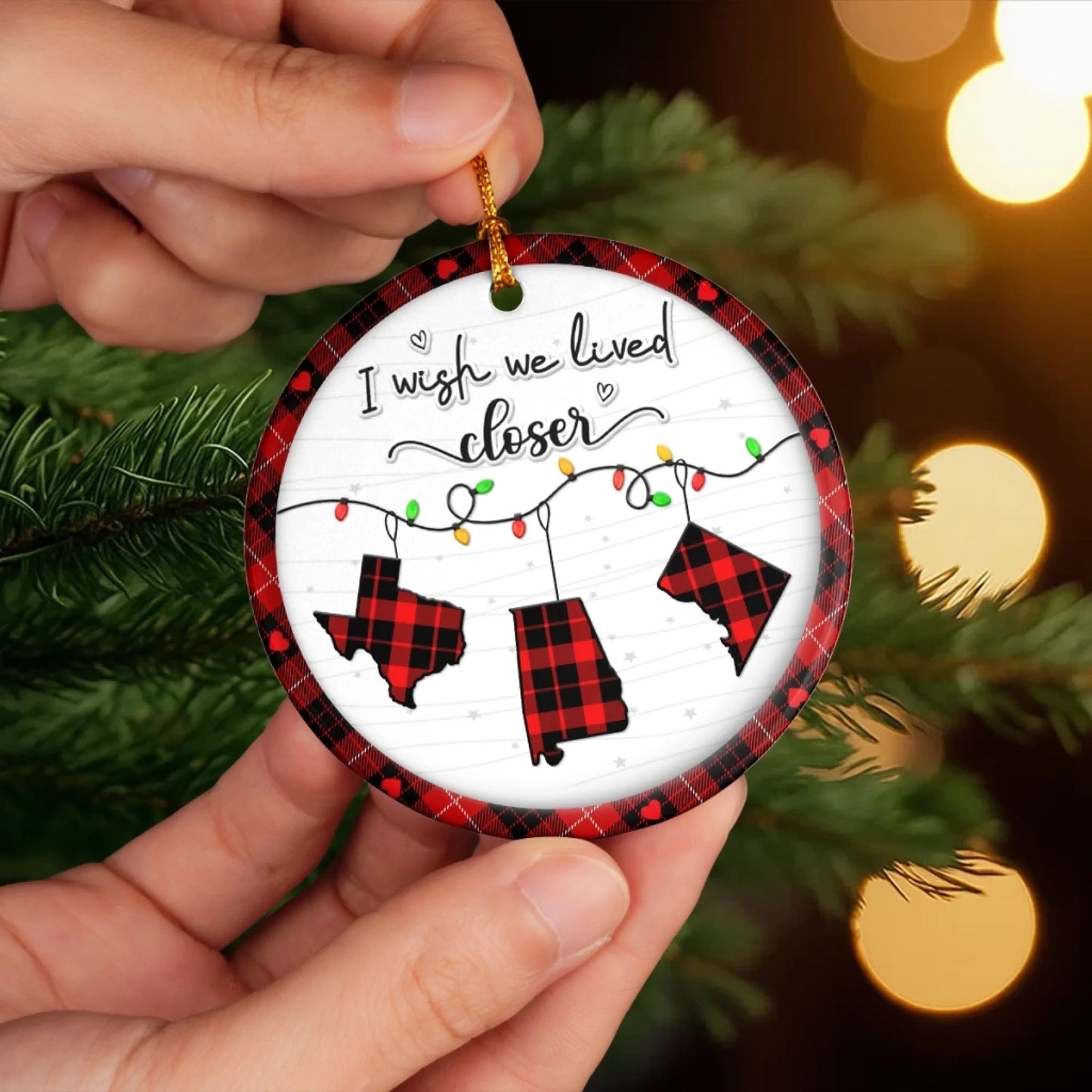 Gia Đình - Hồng Y Mẹ Bố Bà Ông Nội Hồng Y Vòng Tròn Trang Trí