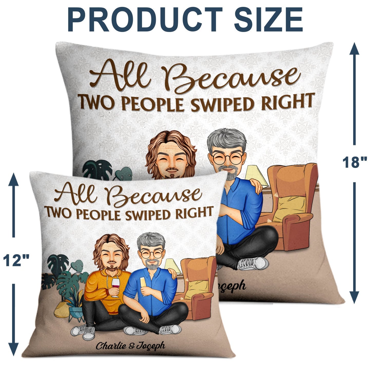 You And Me We Got This - Home Decor Gift For Family, Couple - Personalized Custom Pillow