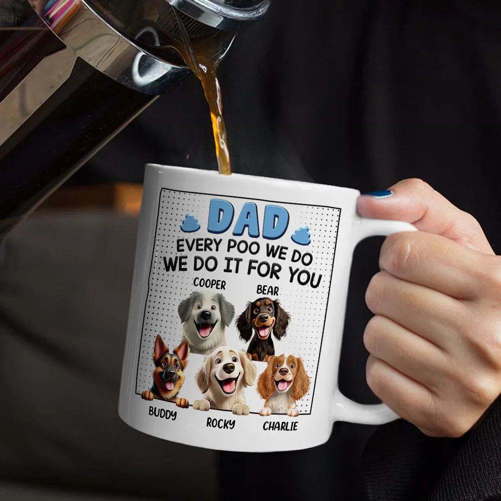 Every Snack You Make Dog - Personalized Mug