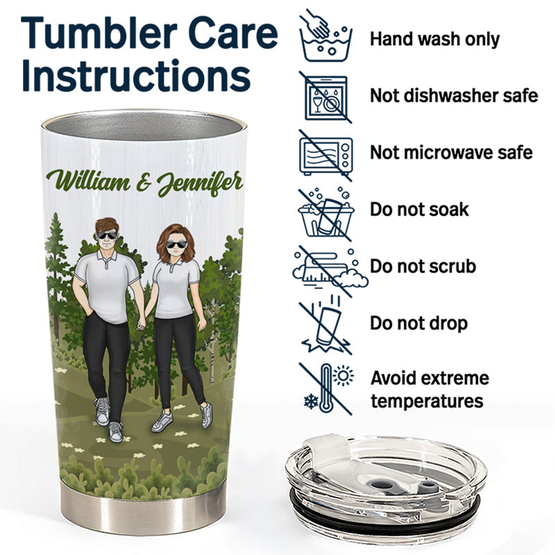 Couple I'd Choose You In A Hundred Lifetimes - Gift For Couple - Personalized Custom Tumbler