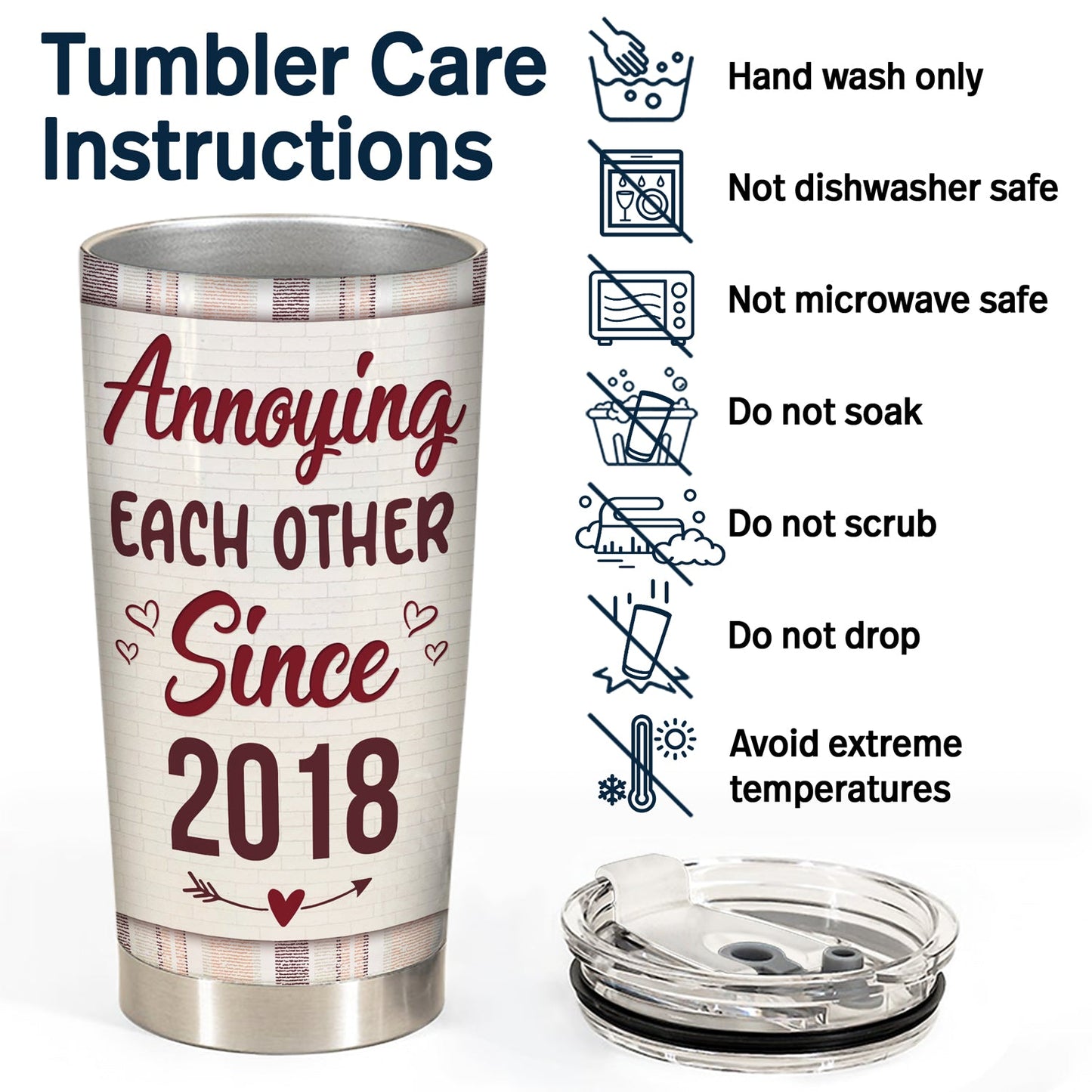 Couple I Could Have Found You Sooner Annoyed You Longer - Gift For Couple - Personalized Custom Tumbler