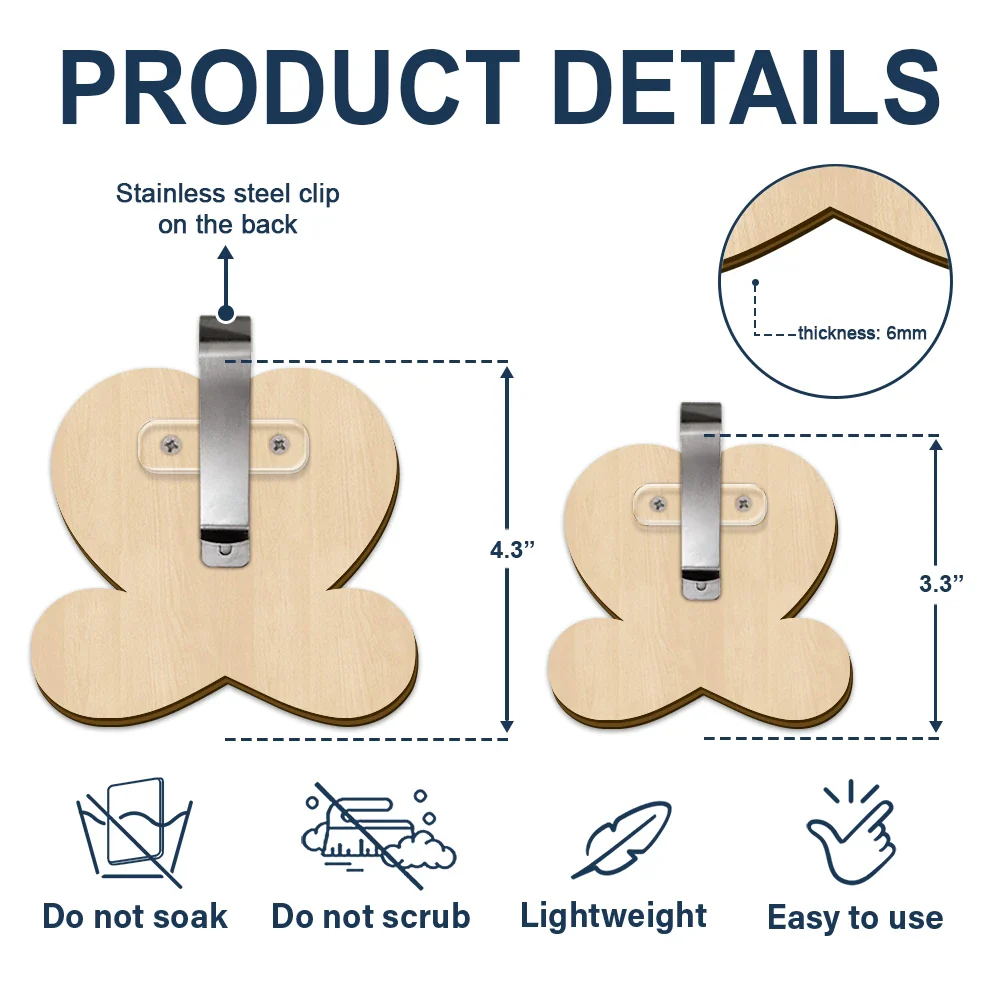 Custom Photo Forever Loved Memorial Dog Cat - Personalized Custom Shaped Car Visor Clip