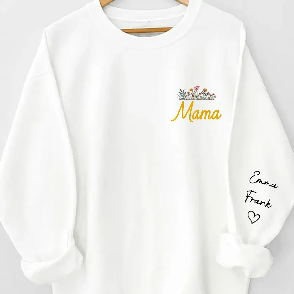 Family - Love Being Mommy - Personalized Unisex Hoodie, Sweatshirt Shirts & Tops The Next Custom Gift