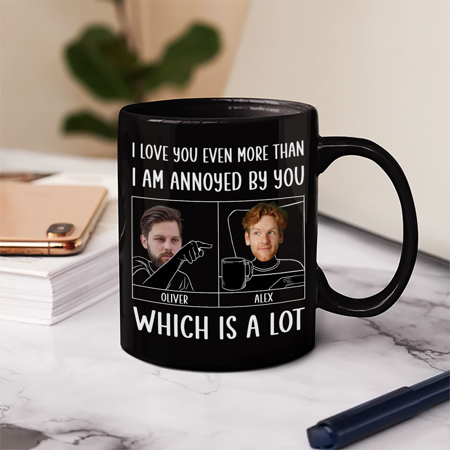 Custom Photo Which Is A Lot - Gift For Couples - Personalized Mug