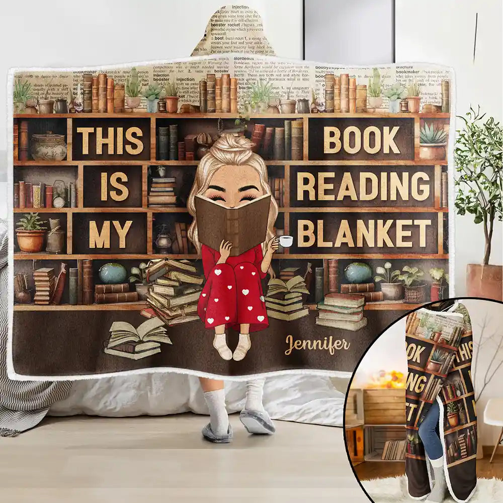 Writing on Stone Night Watch Hooded Blanket main image 0