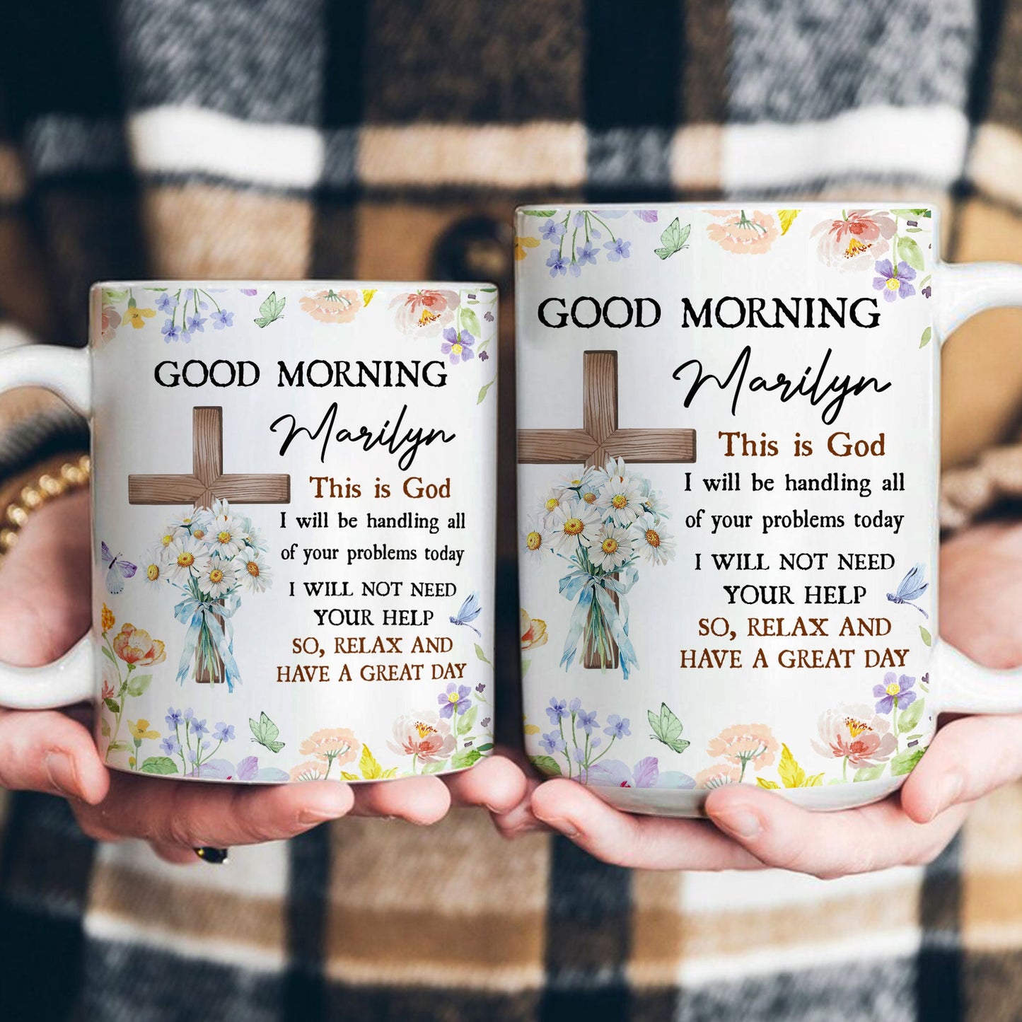 Good Morning This Is God - Personalized Mug