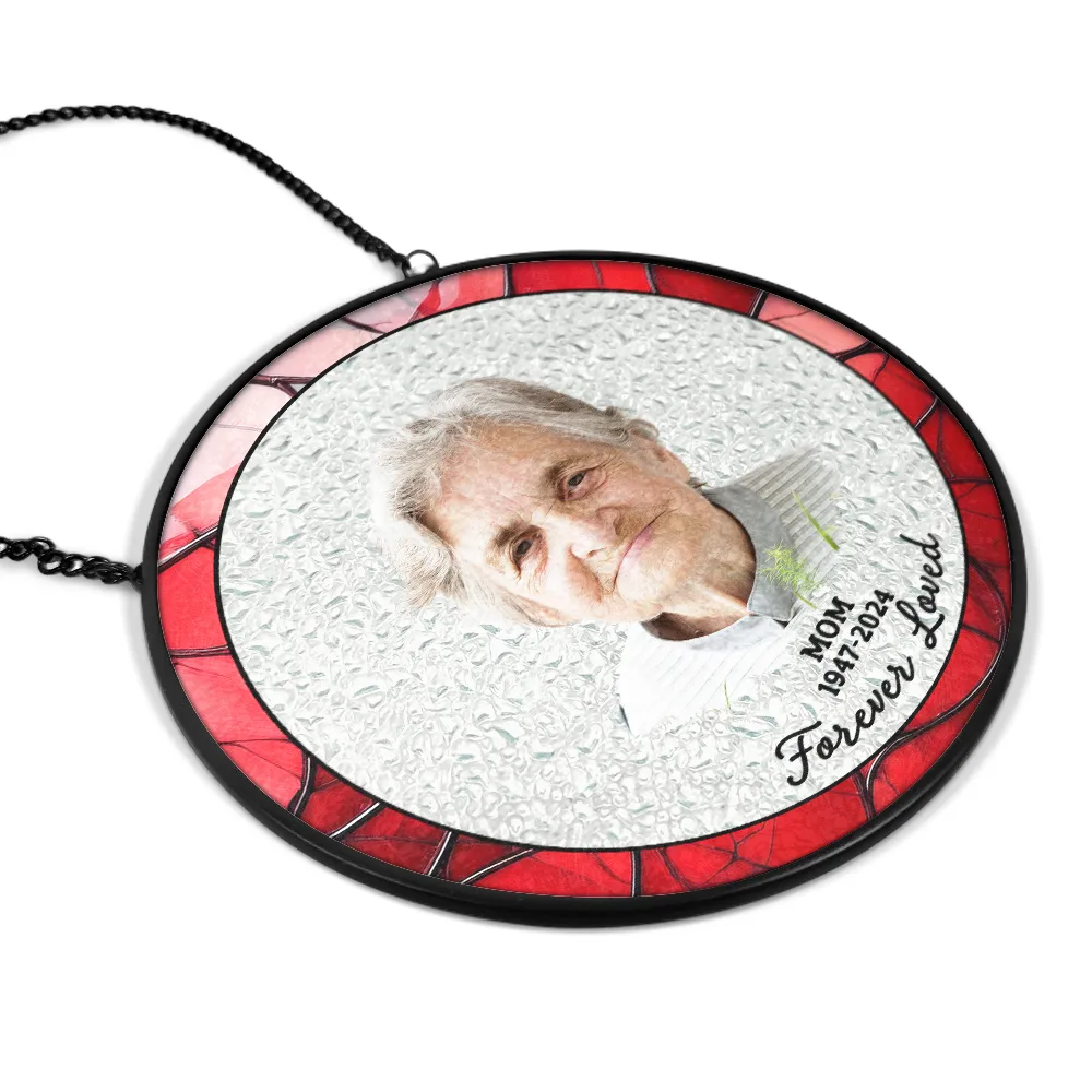 Người Yêu Chó - Chó Ngủ Trên Mặt Trăng - Suncatcher Cá Nhân