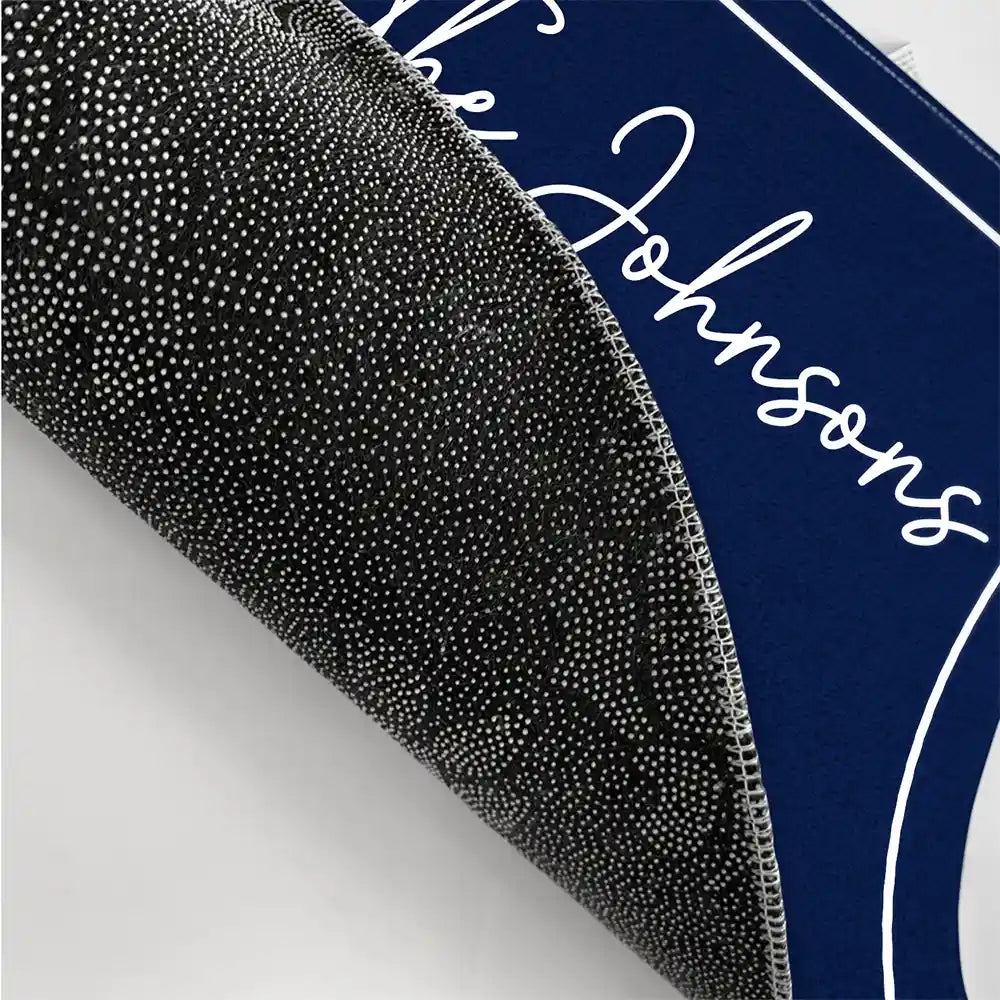 3D Effect Family Beware Of Wife - Personalized Doormat