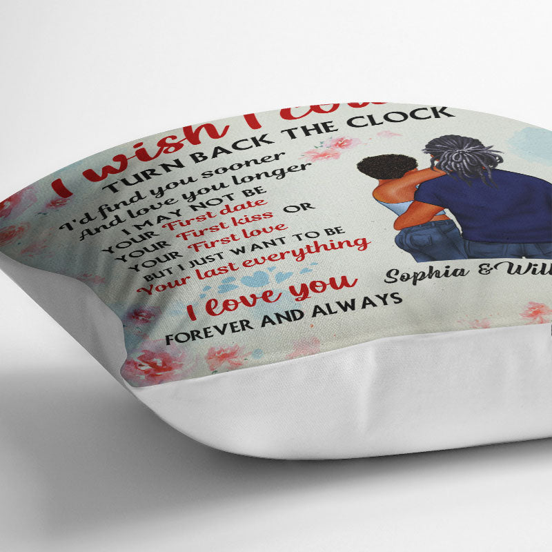 I Love You Forever And Always - Gift For Couple - Personalized Custom Pillow