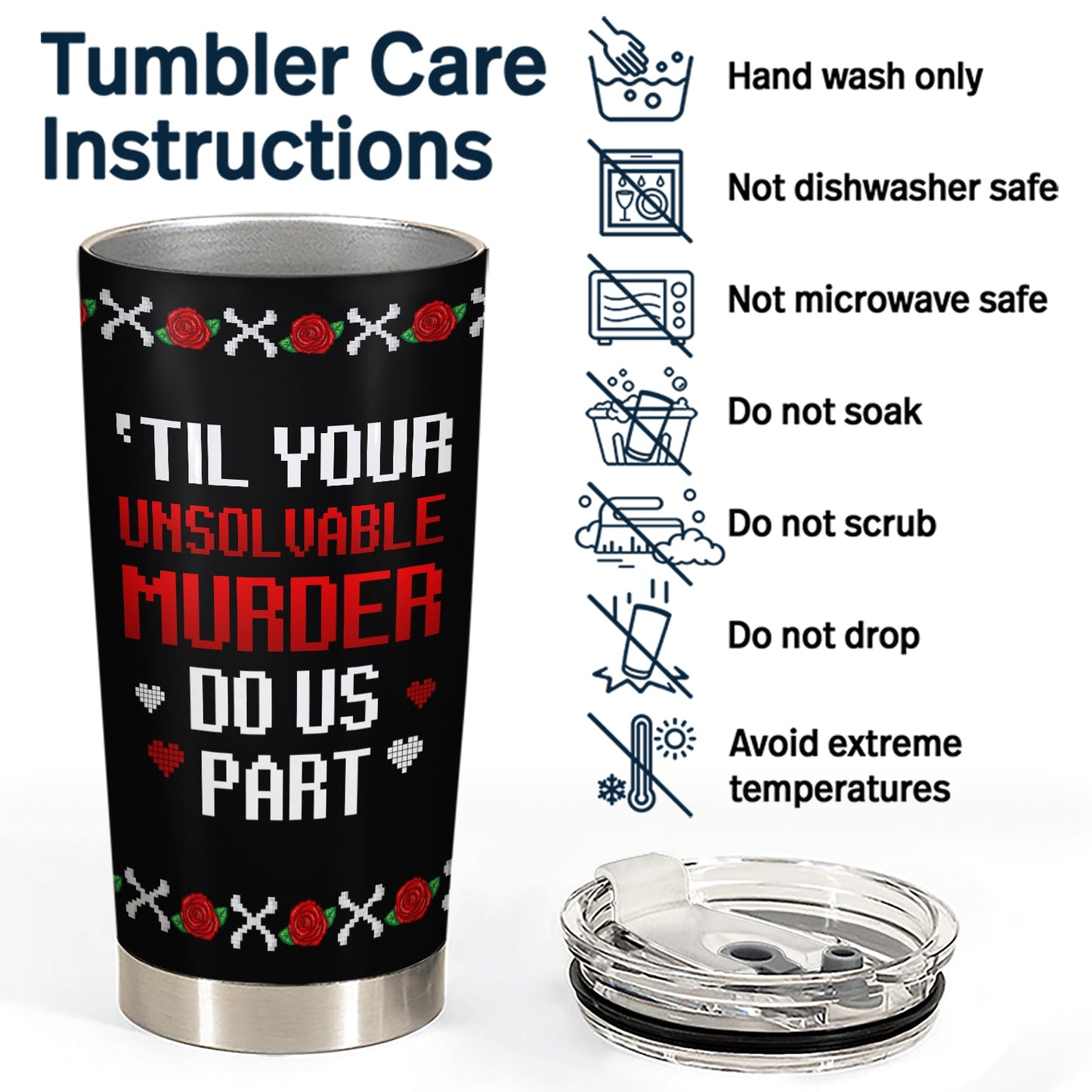 Do Us Part - Gift For Couples - Personalized Tumbler