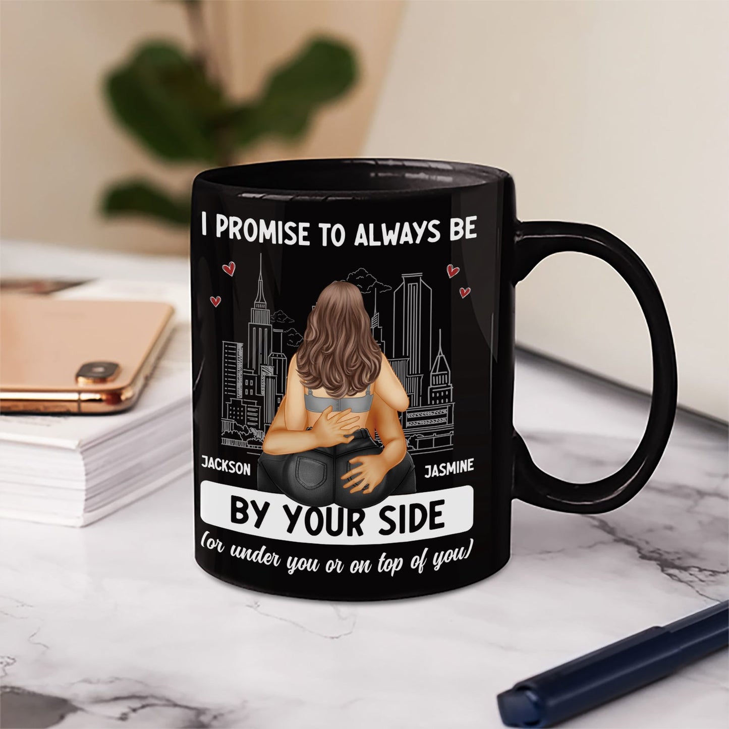 Couple Always Be By Your Side - Gift For Couples - Personalized Mug