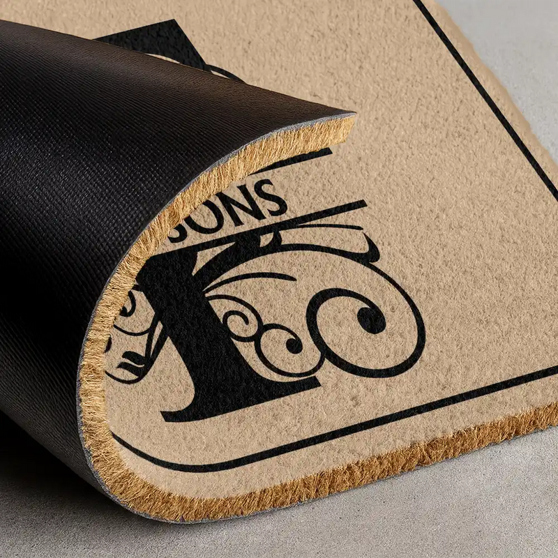 Monogram Family Name - Personalized Coconut Doormat
