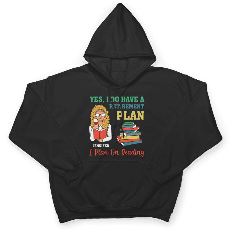 Plan On Reading - Personalized Custom Sweatshirt