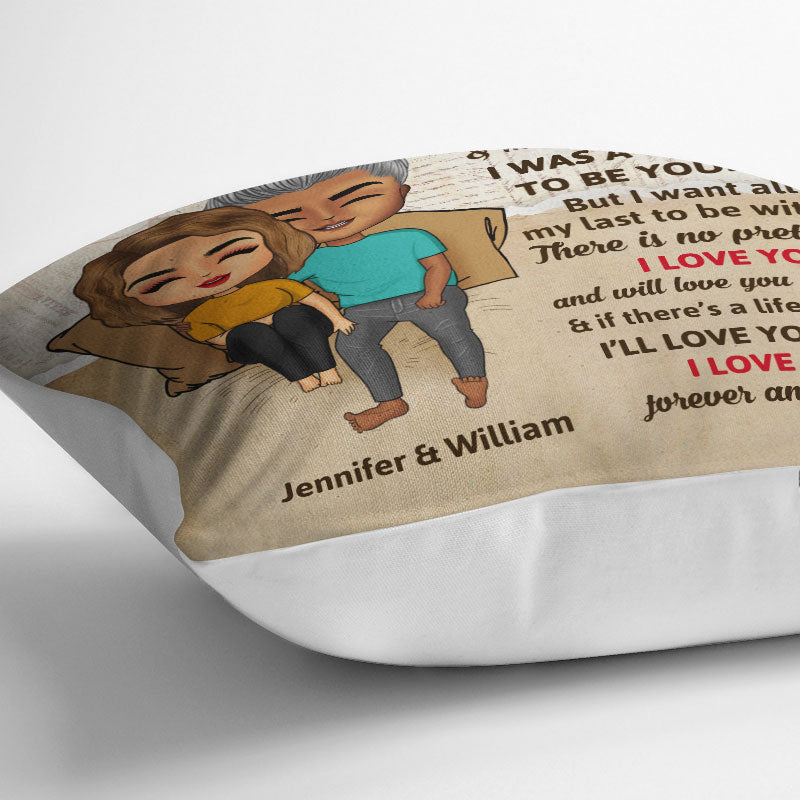 The Day I Met You I Have Found - Gift For Couple - Personalized Custom Pillow