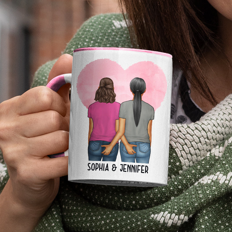Just In Case No One Told You Today - Couple Gift - Personalized Custom Accent Mug
