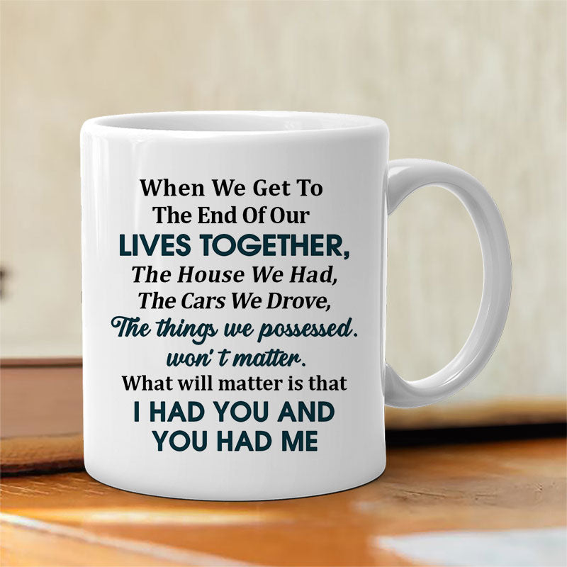 Personalized Family Old Couple When We Get Custom Mug