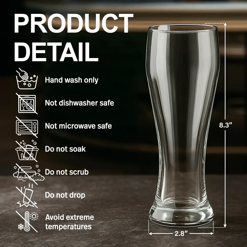 Annoying Each Other Since - Personalized Pilsner Glass