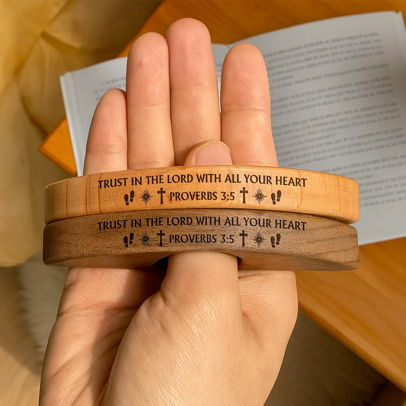 God Is Within Her She Will Not Fall - Inspirational Bible Verse - Personalized Book Page Holder