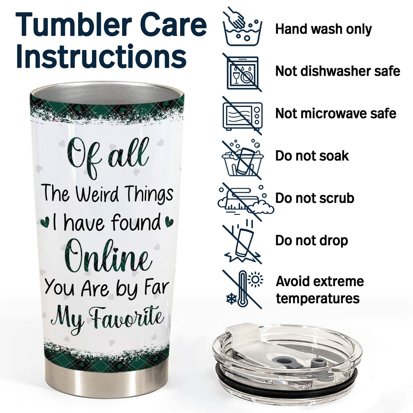 Annoy For The Rest Of My Life - Gift For Couples - Personalized Tumbler