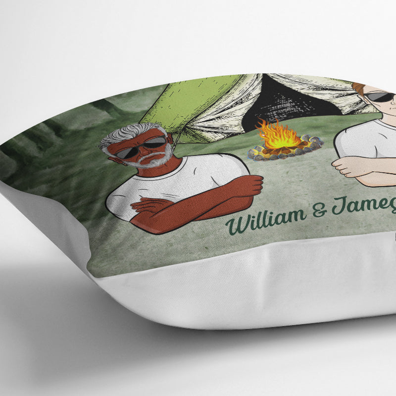 Sorry For What I Said - Camping Couple Gift - Personalized Custom Pillow