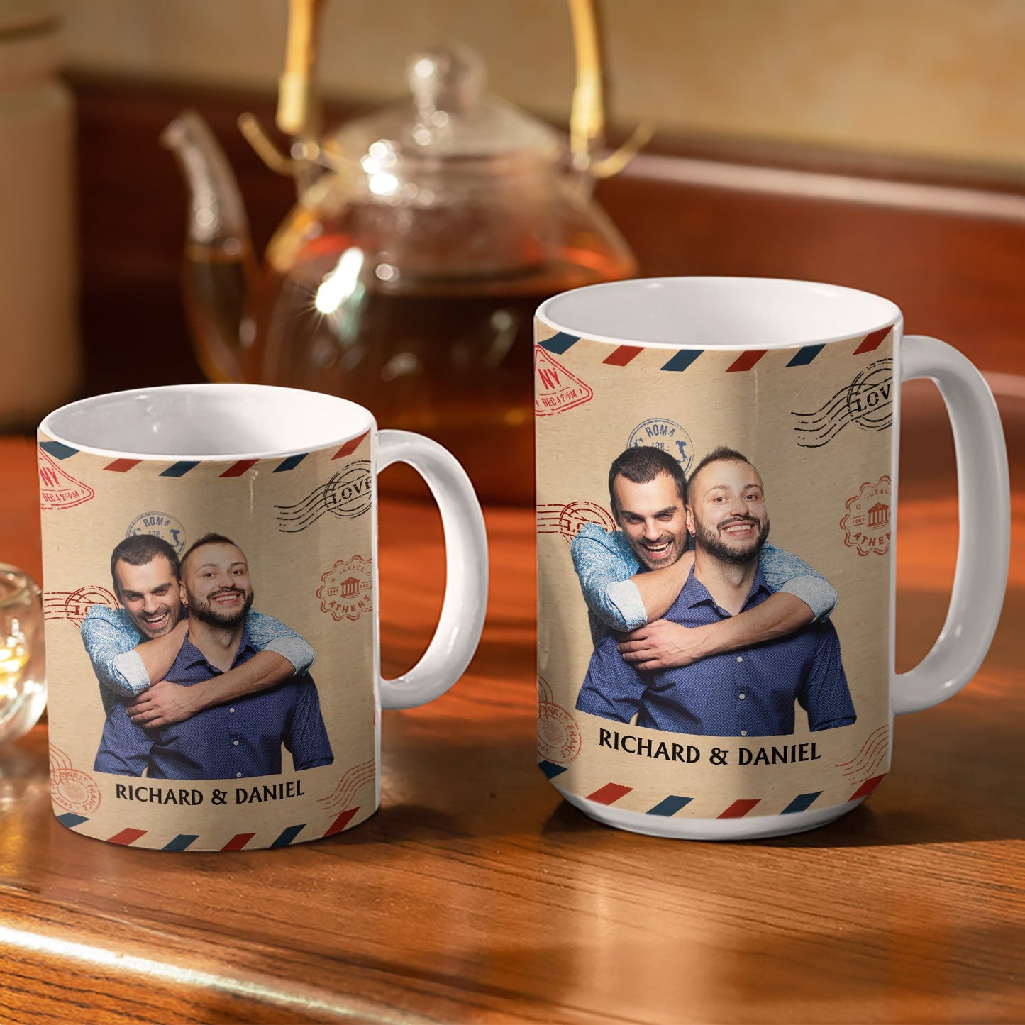 Custom Photo Your Hard Work Doesn't Go Unnoticed - Birthday, Anniversary Gift For Spouse, Husband, Wife, Couple - Personalized White Edge-to-Edge Mug