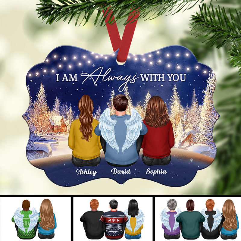 Family Memorial Night Sky Personalized Christmas Ornament