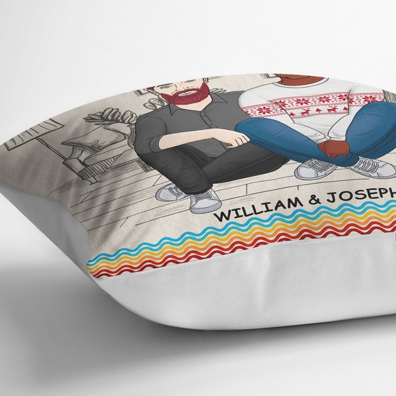 Family Couple Together Since Husband And Wife - Gift For Couples - Personalized Custom Pillow