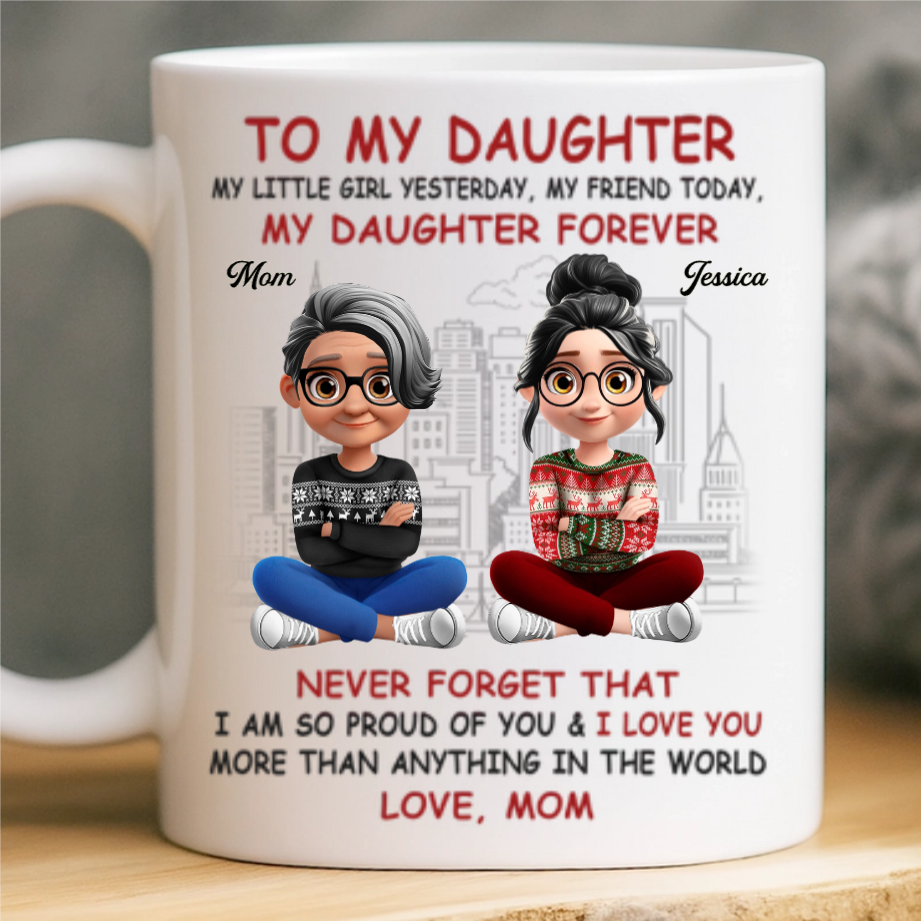 Custom Mug - Personalized Birthday Gifts For Mom, Son, Daughter - My Child My Forever Gift