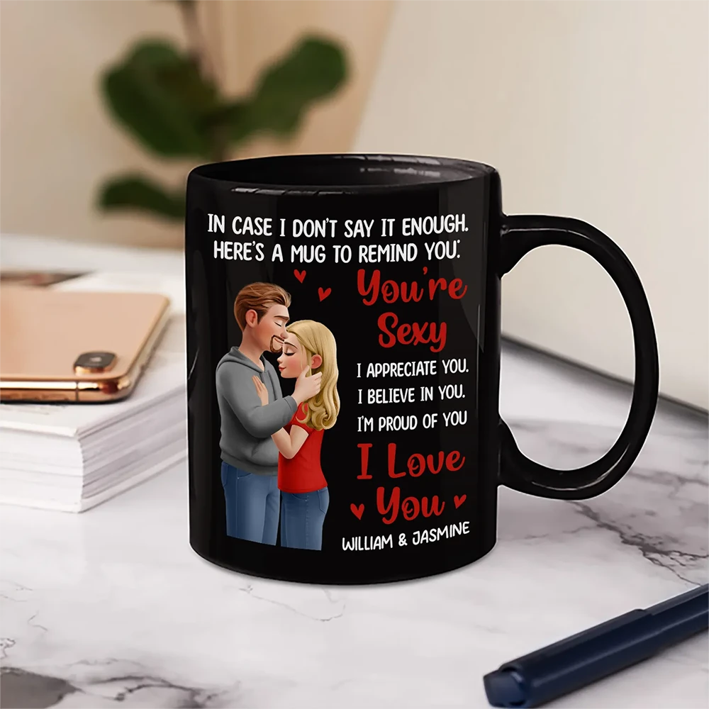 In Case I Don't Say It Enough Forehead Kiss Couple - Personalized Mug