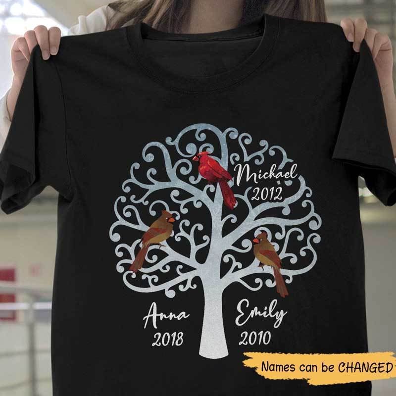 3 Cardinals Memorial Personalized Shirt