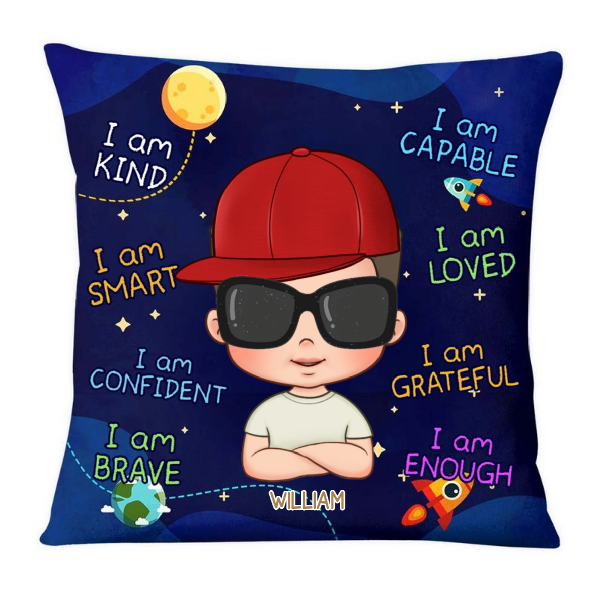 Những cô gái da đen - Khẳng định Kitô giáo - Gối cá nhân