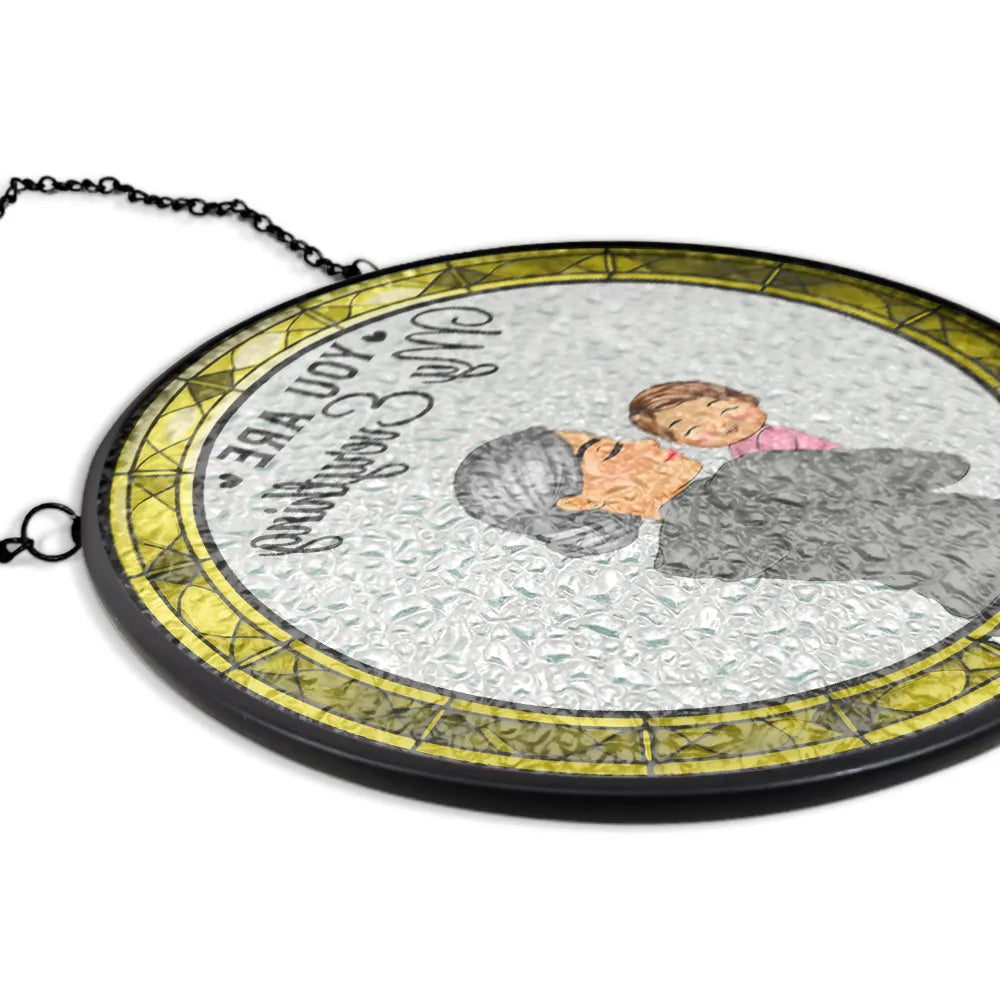 You Are My Everything Newborns New Mom - Personalize Acrylic Window Hanging Suncatcher