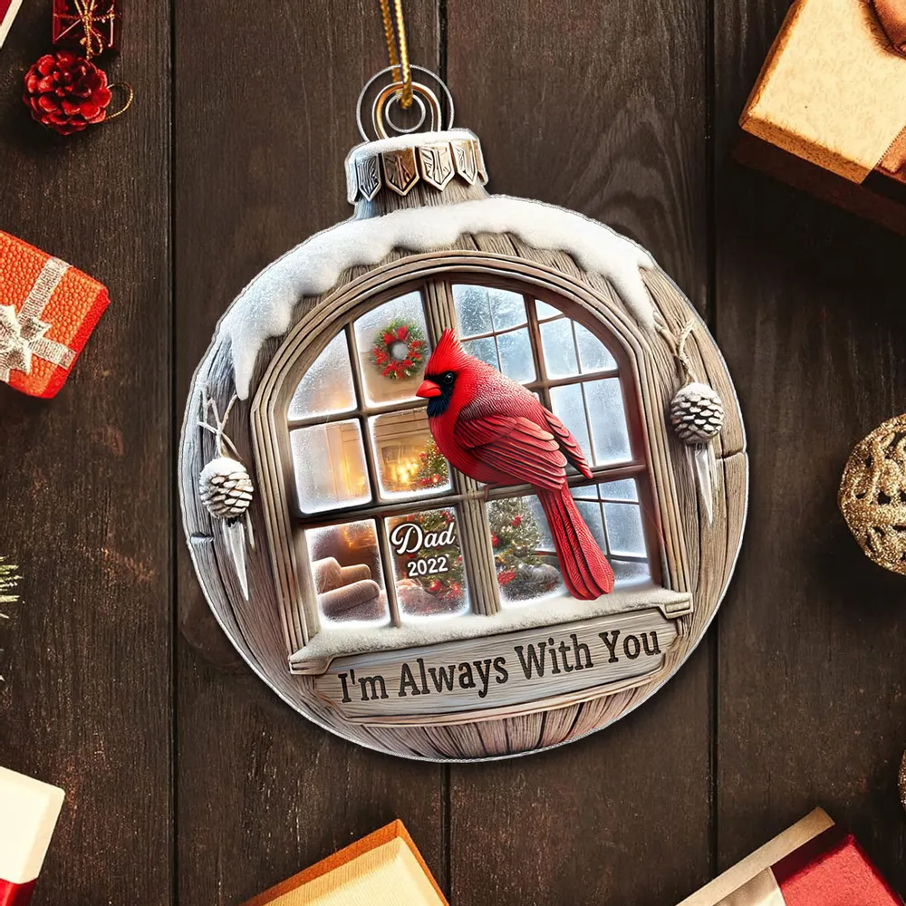 Gia Đình - Hồng Y Mẹ Bố Bà Ông Nội Hồng Y Vòng Tròn Trang Trí