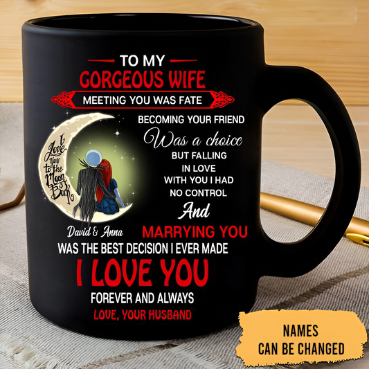 To My Love I Love You Forever And Always Personalized Mug Family Gift For Couple