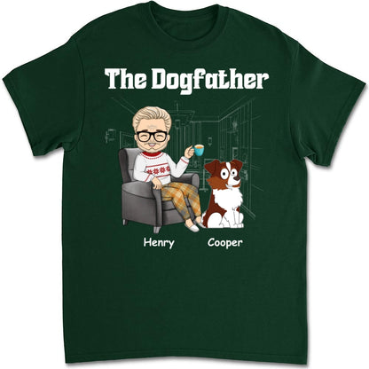 The Dog Mom Dad - Personalized Custom Unisex T-shirt