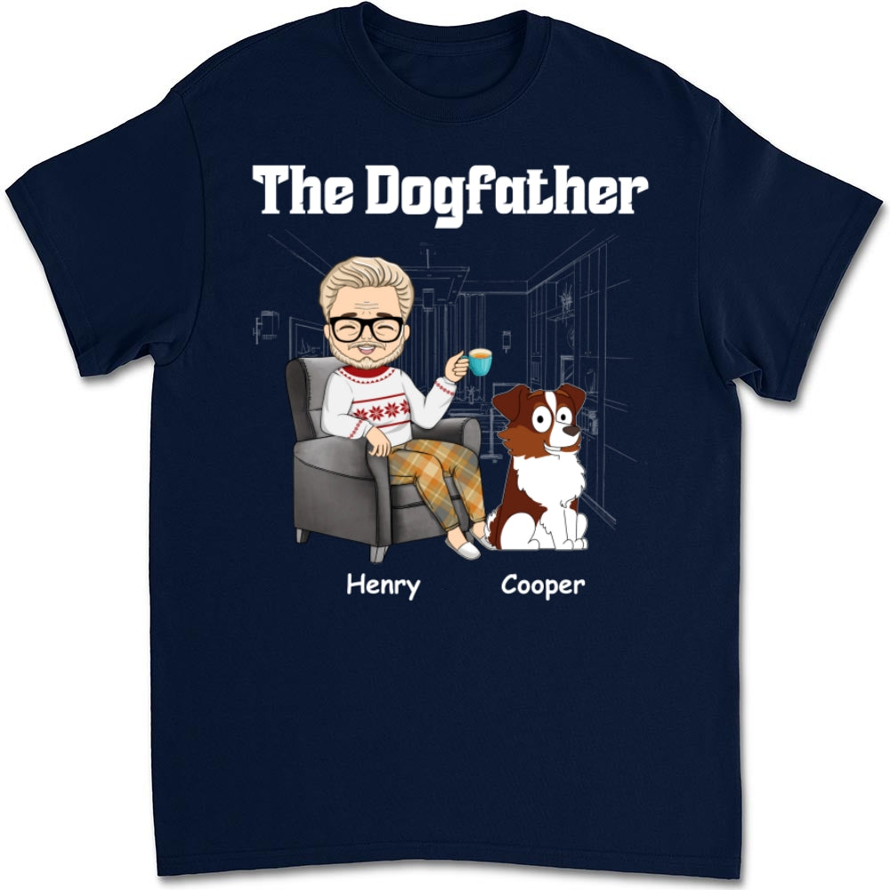 The Dog Mom Dad - Personalized Custom Unisex T-shirt