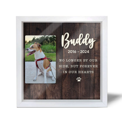 Dog Cat Pet Memorial Sympathy Keepsake Personalized Shadow Box