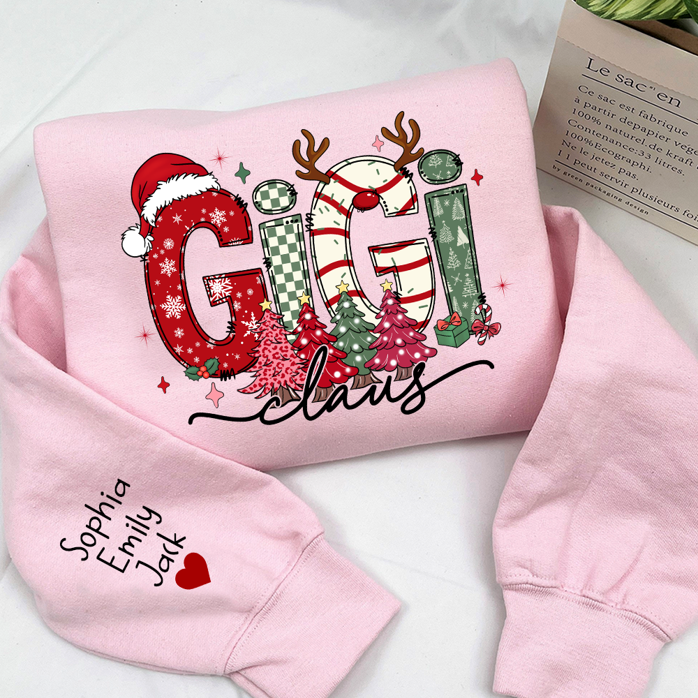 Personalized Christmas Grandma, Tree Christmas For Grandma, Gift Gigi And Kids