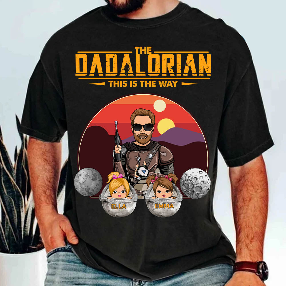 Tatooine Sunset The Dadalorian This Is The Way Personalized Shirt