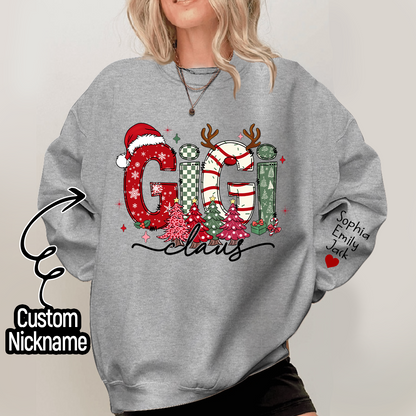 Personalized Christmas Grandma, Tree Christmas For Grandma, Gift Gigi And Kids