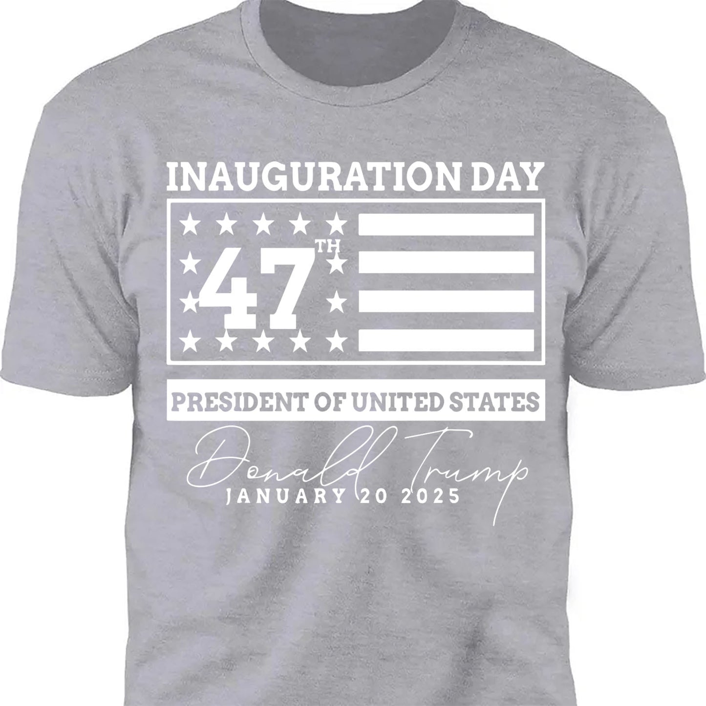 Election Inauguration Day, Trump 47th President Shirt, President Trump Won Shirt Dark T1698 - GOP