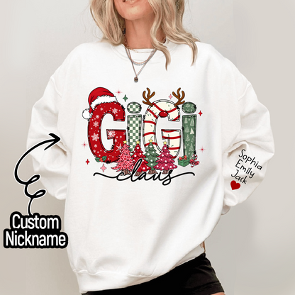 Personalized Christmas Grandma, Tree Christmas For Grandma, Gift Gigi And Kids