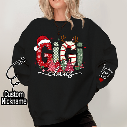 Personalized Christmas Grandma, Tree Christmas For Grandma, Gift Gigi And Kids